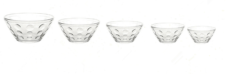 HotSale5pcsSetGlassFoodStorageBowlSetwithColorfulLid-LBGB5306